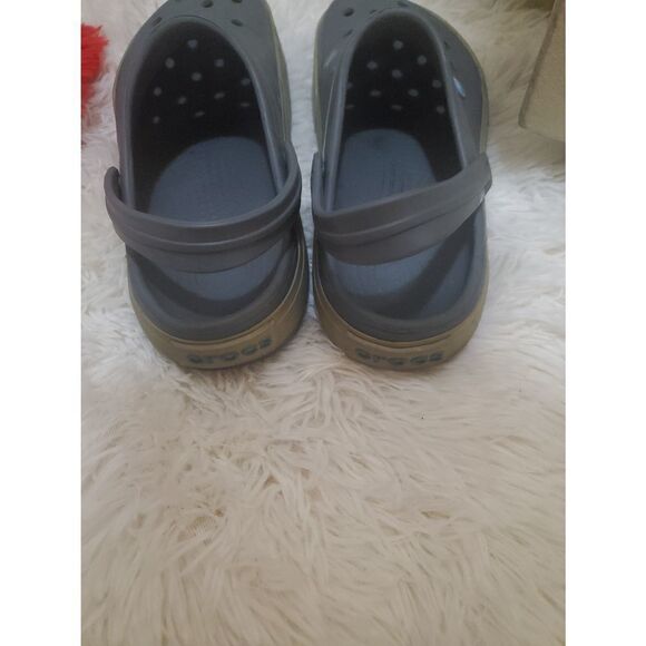 Gray 2 toned Crocs 